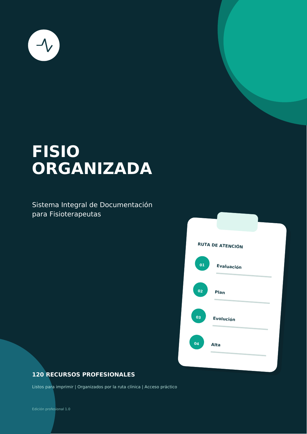 Portada real del material Fisio Organizada